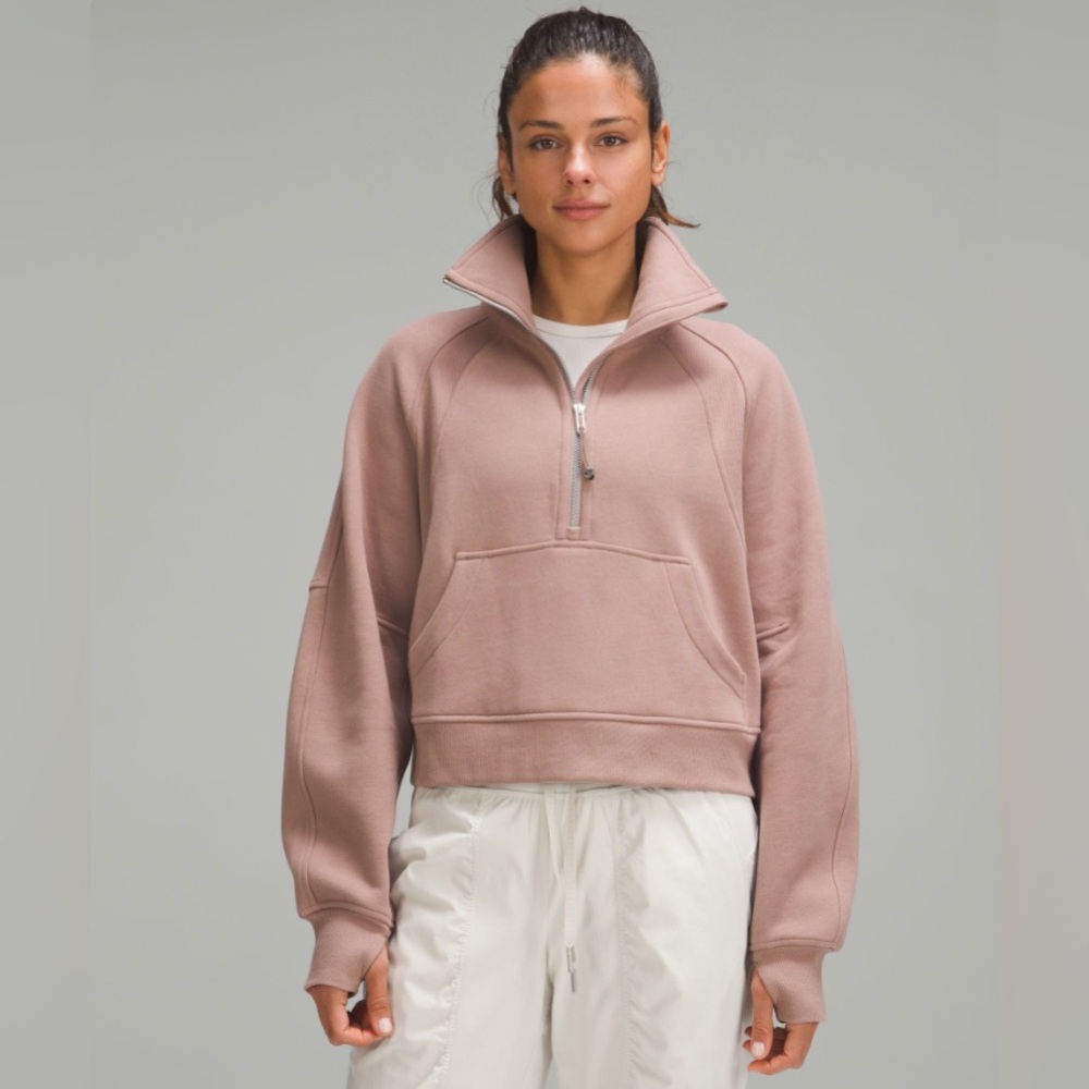 Lululemon Scuba Oversized Funnel Neck Half Zip